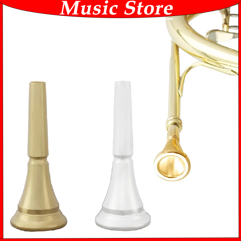 Musical Instrument Horn - Professionele Franse Hoorn Mondstuk Goud Verzilverd