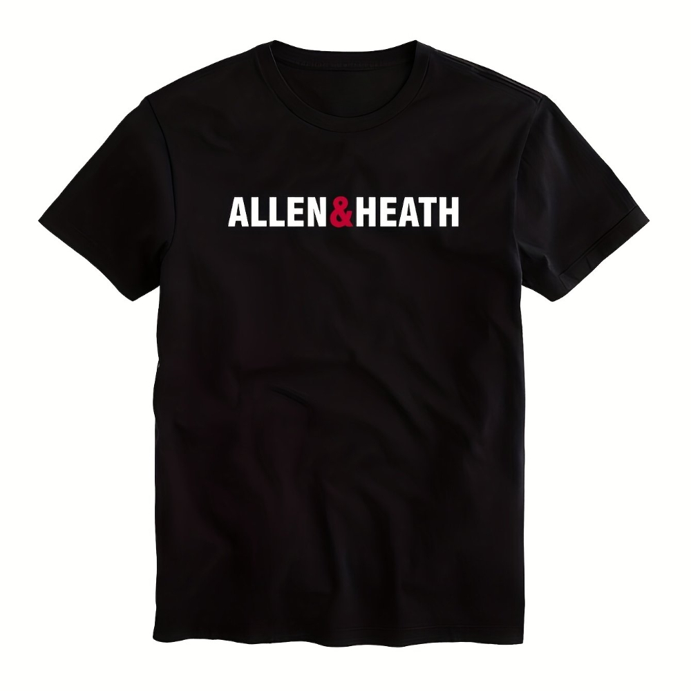 Musical Instrument Synthesizer - Allen Heath Logo T-shirt voor heren
