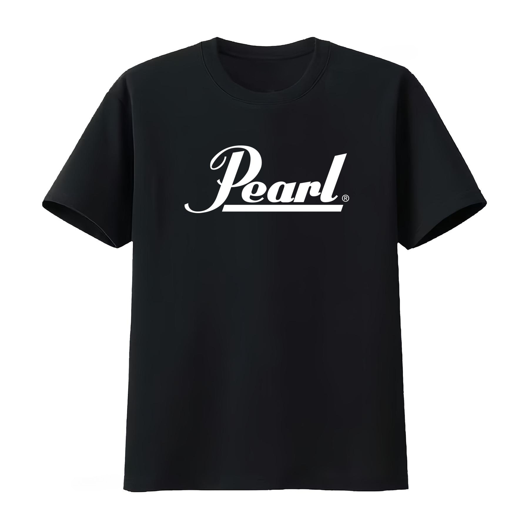 Pearl Drums Logo T-Shirt Zwart - Musical Instrument Synthesizer recensie en prijs