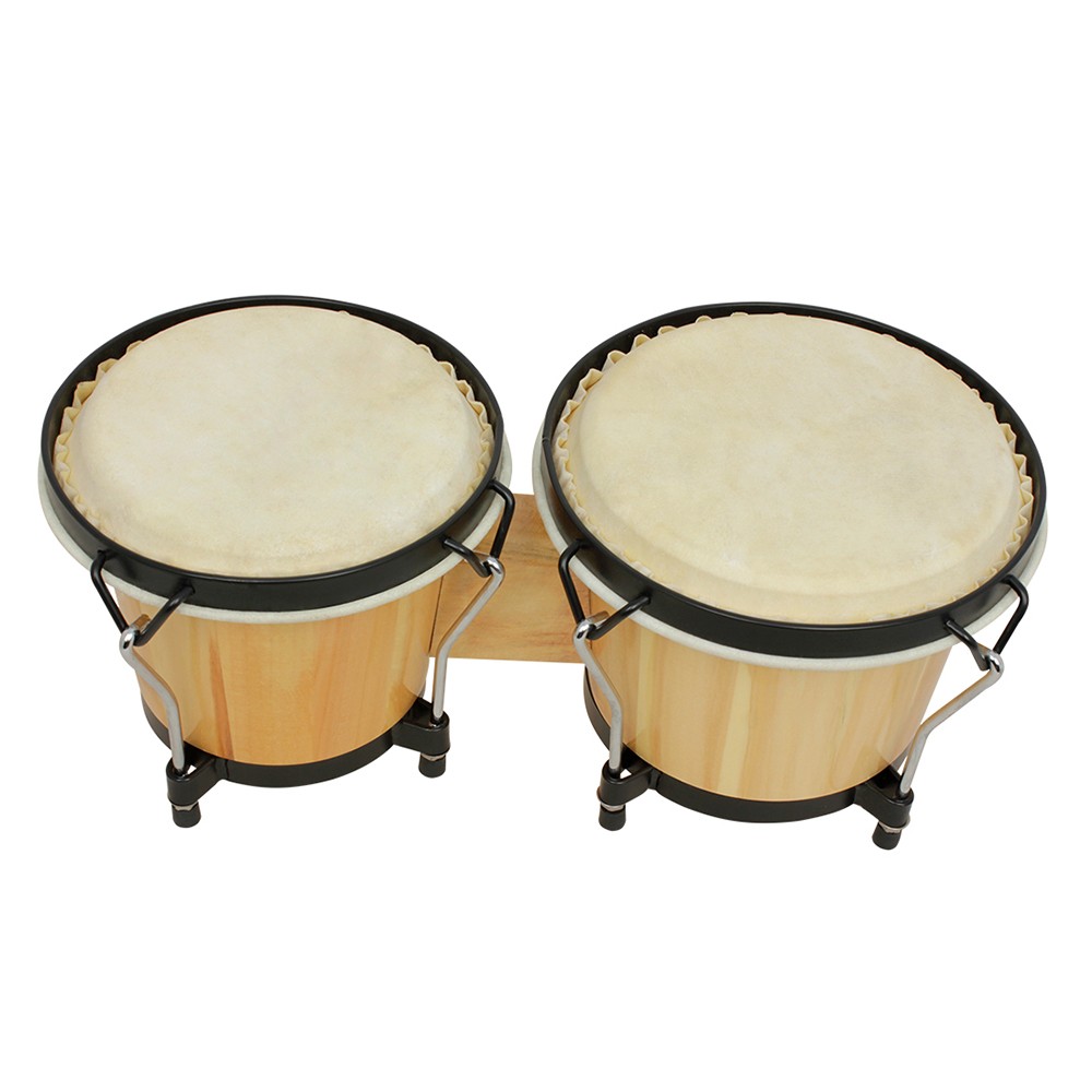 Houten Bongo Drumstel 5,5 inch - Bongo Drum Set recensie en prijs