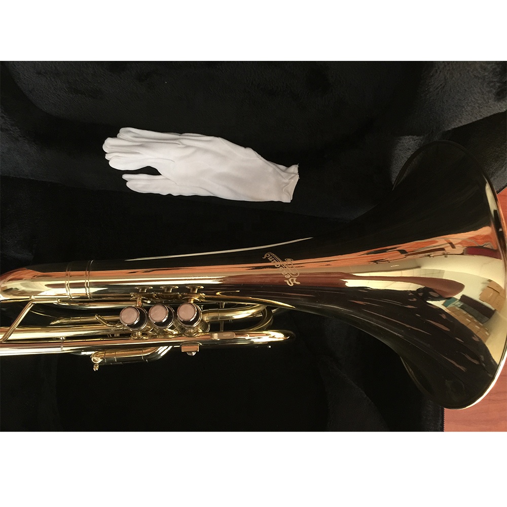 Bb goudgelakte marching-franse - Musical Instrument Horn recensie en prijs