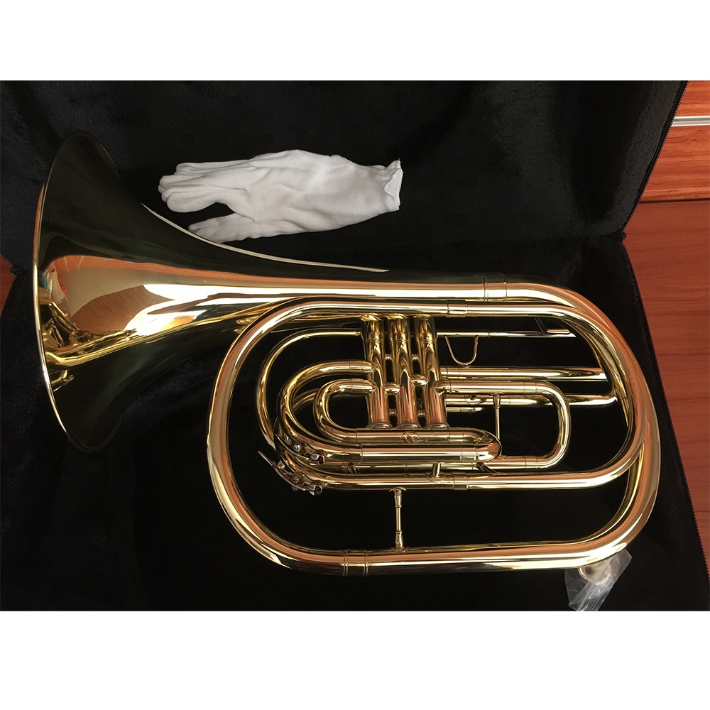 Bb goudgelakte marching-franse - Musical Instrument Horn recensie en prijs