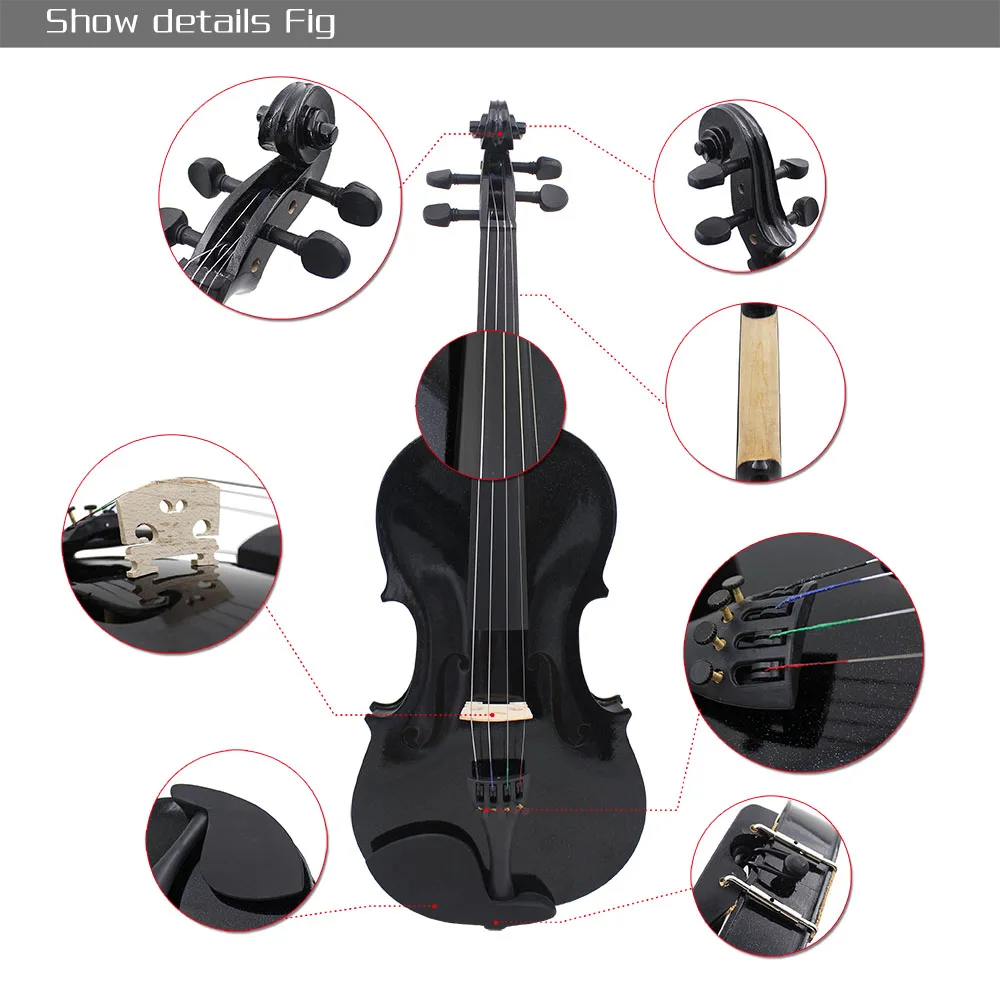 Astonvilla akoestische viool 4 - Musical Instrument Fiddle recensie en prijs