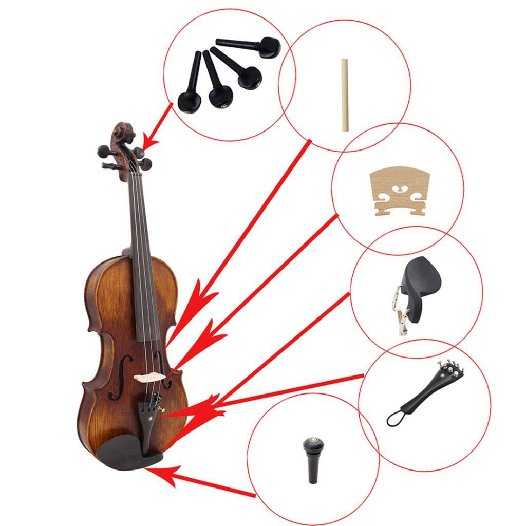 4/4 Viool Viool Vervangingsacc - Musical Instrument Fiddle recensie en prijs