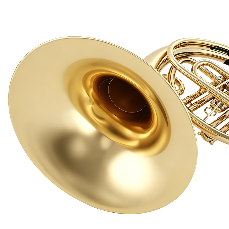 Franse hoorn met vier kleppen, - Musical Instrument Horn recensie en prijs