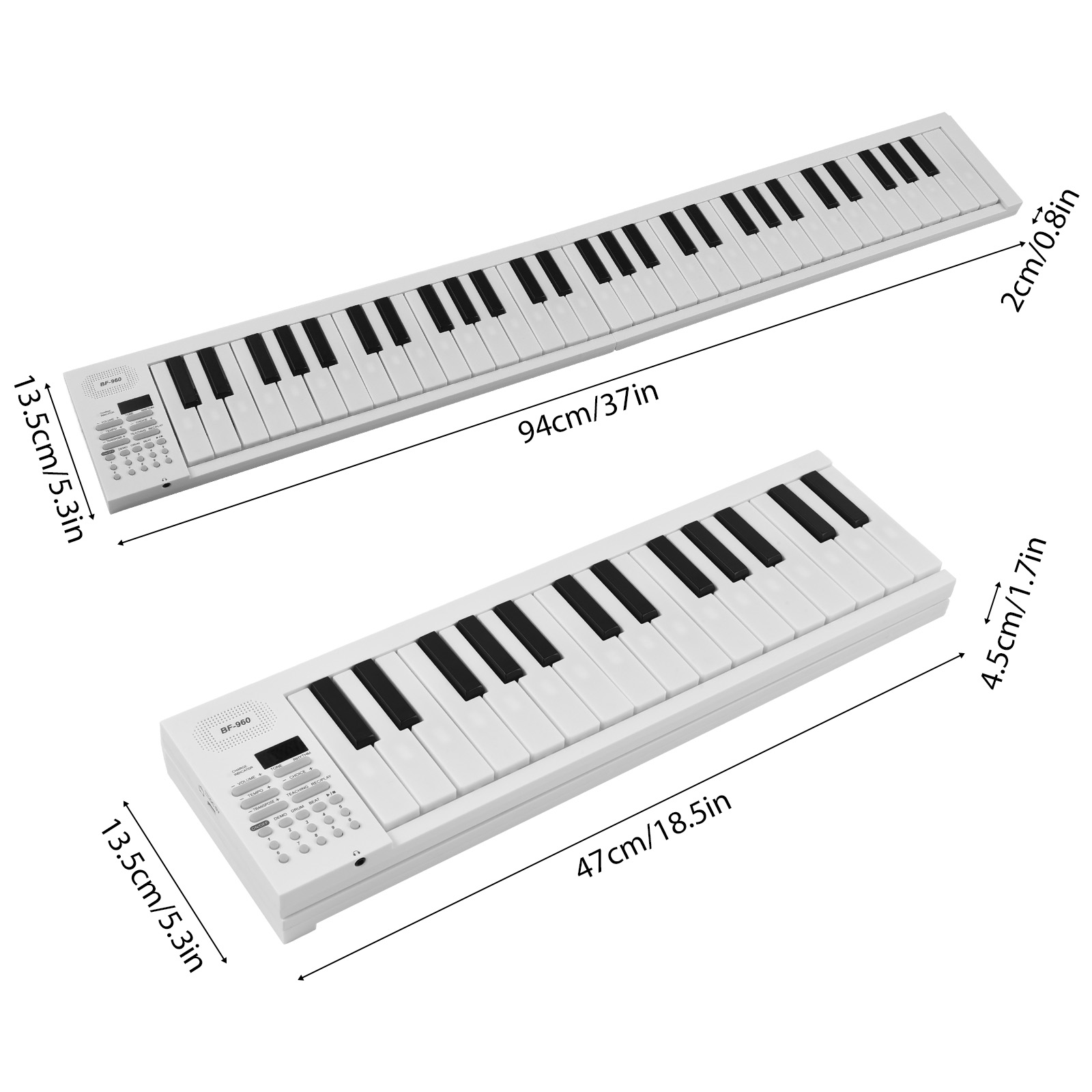 61-Key Opvouwbare Elektronisch - Musical Instrument Synthesizer recensie en prijs