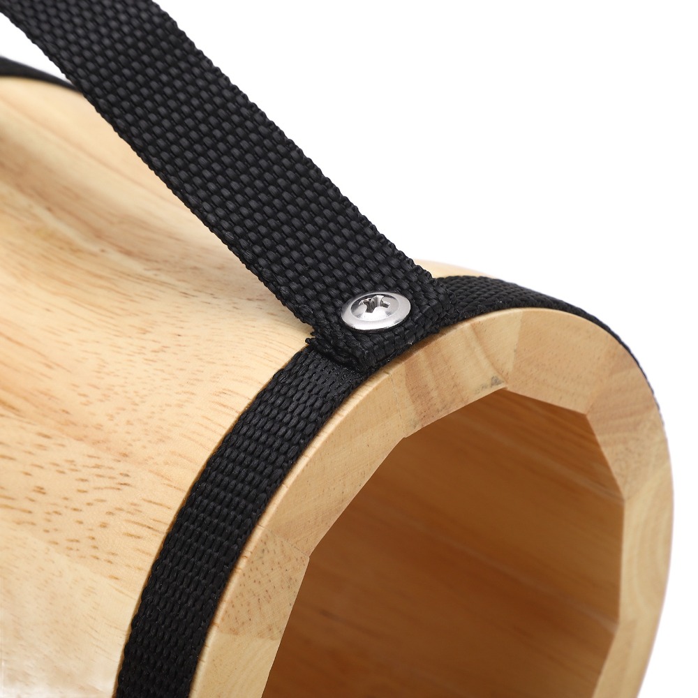 Premium houten+schapenvel hand - Bongo Drum Set recensie en prijs