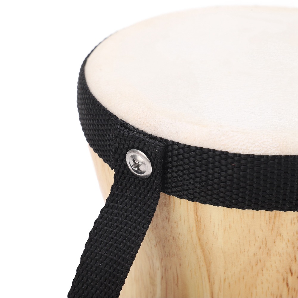 Premium houten+schapenvel hand - Bongo Drum Set recensie en prijs