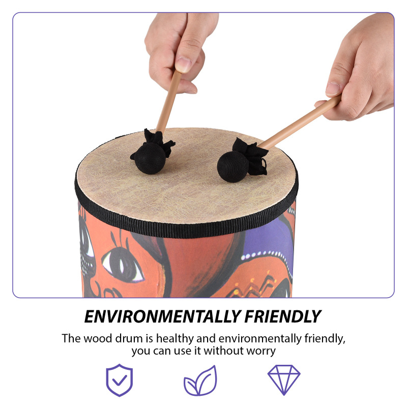 7 Inch Bongo Drums Houten Drum - Bongo Drum Set recensie en prijs